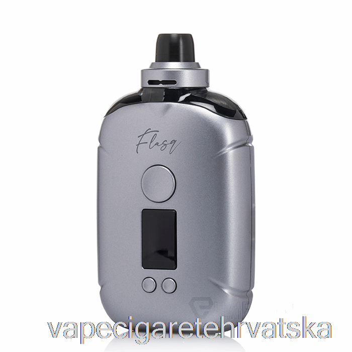 Vape Cigarete Eleaf Flasq 40w Pod Mod Kit Srebrni